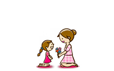 Happy Mother's Day Mom, Happy Mother's Day Translation into English: Mom, Happy Mother's Day