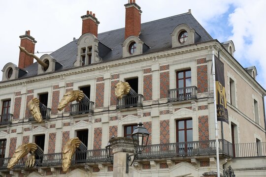 La maison de la magie, vue de l'ext&eacute;rieur, ville de Blois, d&eacute;partement du Loir et Cher, France