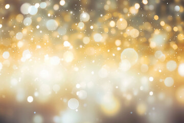 an abstract background with lights bokeh lights and sparkles, Generative AI