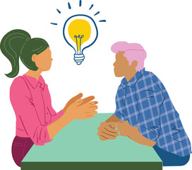 Creator diverse workspace college trendy Element