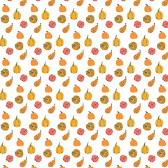 Pumpkins background 