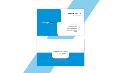 Professional Business Card Vector Design