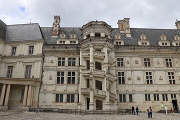 Le château royal de Blois, ville de Blois, département du Loir et Cher, France
