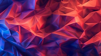 abstract polygonal background with geometrically textured and waves