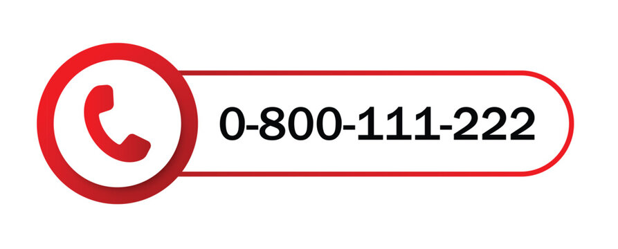 Call us now banner. Concant support vector template for mobile number
