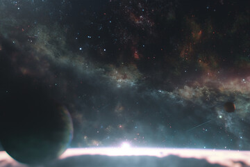 Obraz premium Anime Background