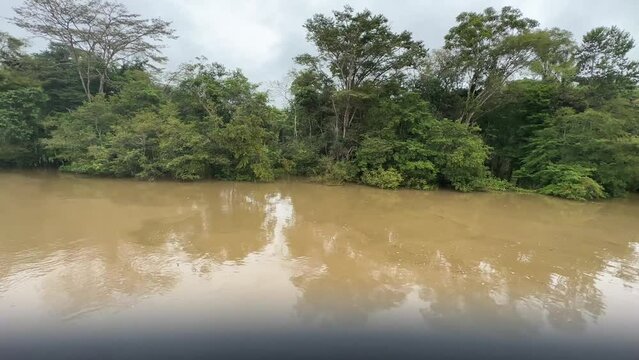 Fahrt auf dem Amazonas