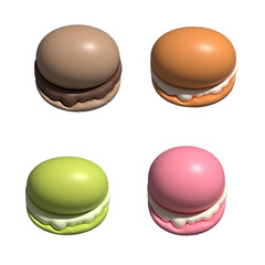 set of macaron