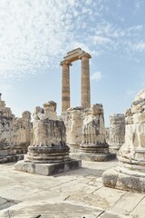 Temple of Apollo at Didyma in Aydun Province, Turkey