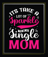 Mother's Day t-shirt design.