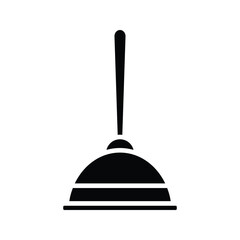 Toilet pump icon,vector illustration. Flat design style. vector toilet pump icon illustration isolated on White background