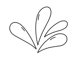 water droplets vector