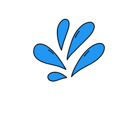 water droplets vector