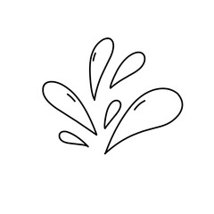 water droplets vector