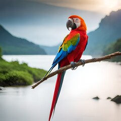 blue and yellow macaw ara ararauna