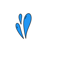 water droplets vector