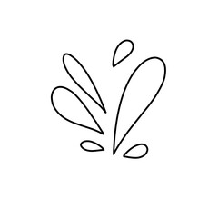 water droplets vector