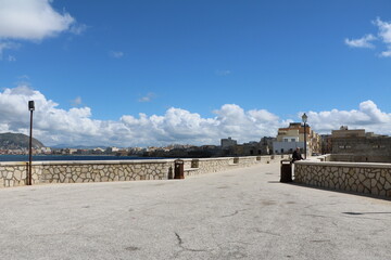 Trapani at Mediterranean Sea, Sicily Italy