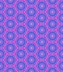 Multi color seamless abstract pattern. Background and backdrop. Multi Colored. Colorful ornamental design. Colored mosaic ornaments. Vector graphic illustration. EPS10.