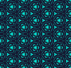 Multi color seamless abstract pattern. Background and backdrop. Multi Colored. Colorful ornamental design. Colored mosaic ornaments. Vector graphic illustration. EPS10.