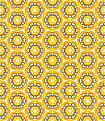 Multi color seamless abstract pattern. Background and backdrop. Multi Colored. Colorful ornamental design. Colored mosaic ornaments. Vector graphic illustration. EPS10.