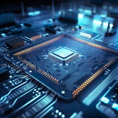 Fototapeta premium electronic circuit board