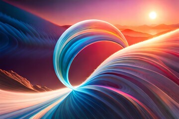 abstract rainbow background