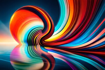 abstract rainbow background