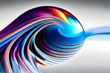 abstract background with wave
