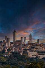 San Gimignano, UNESCO site, Tuscany, Italy