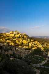Obraz premium Gordes small medieval town in Provence, Luberon, Vaucluse, France