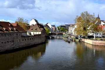 Petite France in der Altstadt von Straßburg