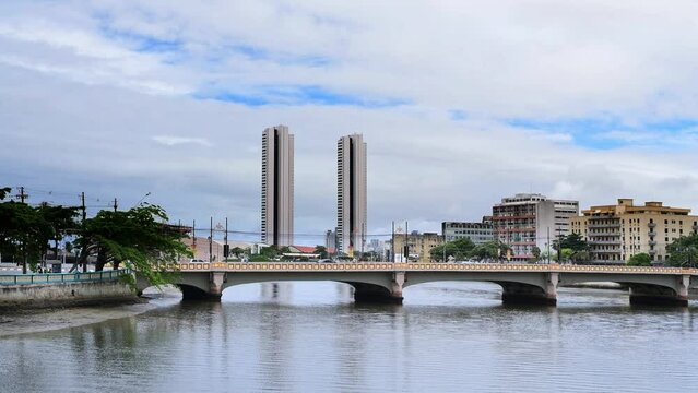 Maurício de Nassau Bridge in Recife, Brazil