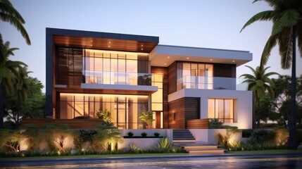 Fototapeta premium House Design Ideas Exterior