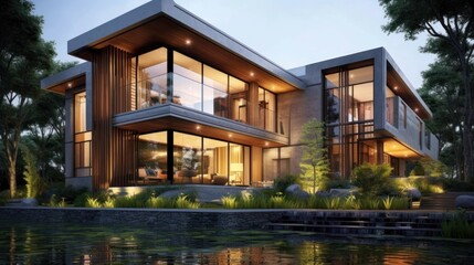 Fototapeta premium House Design Ideas Exterior