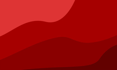 red background with waves