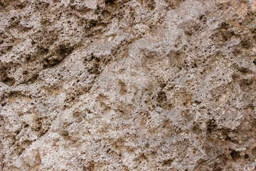 Background of pimpled concrete close-up