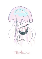 niño medusa