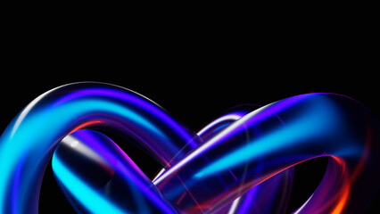 Arte Abstracto 3D | Ne&oacute;n 