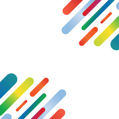 colorful paper clips background art