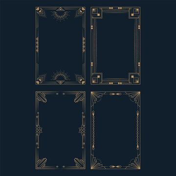 Vintage Art Deco Frames Object