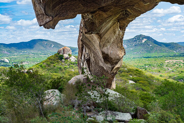 Pedra Furada, em Venturosa/PE, Brasil
