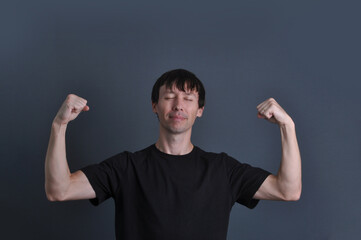 Fototapeta premium homem campeão 