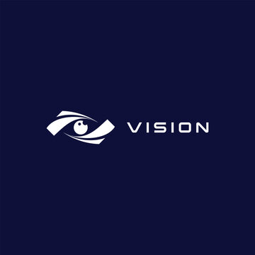 eye tech logo security symbol