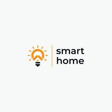 smart logo, home logo smart technology