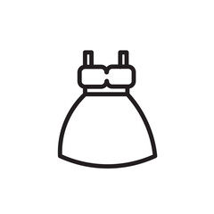 Cloth Dress Fashion Outline Icon