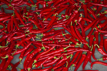 close up Red chili pepper.