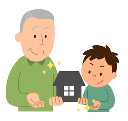 財産分与　遺産相続4・男性②と孫