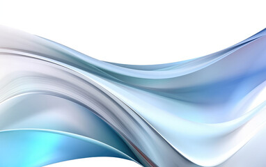 White and sky blue shiny silk graphic background