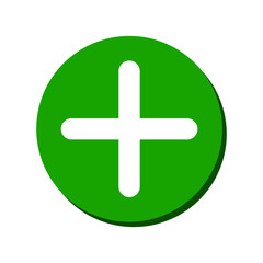 Green Plus Sign
